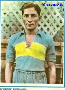 Delfín Benítez, con una camiseta de Boca para el recuerdo. 