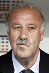 Vicente Del Bosque, siempre impasible.