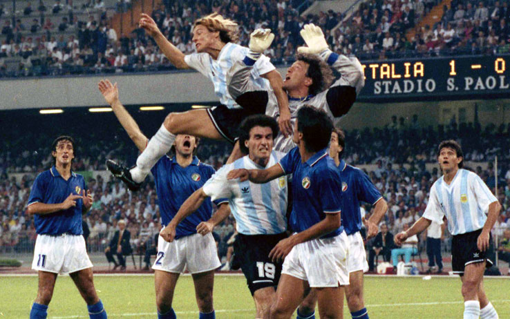 Hechizo del tiempo: Argentina revive Italia 90 en Brasil