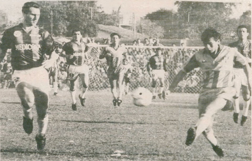 Julio César Yegros abre el marcador contra San Lorenzo (ABC Color)