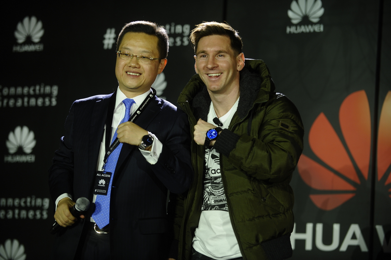 Messi se convierte en embajador de Huawei
